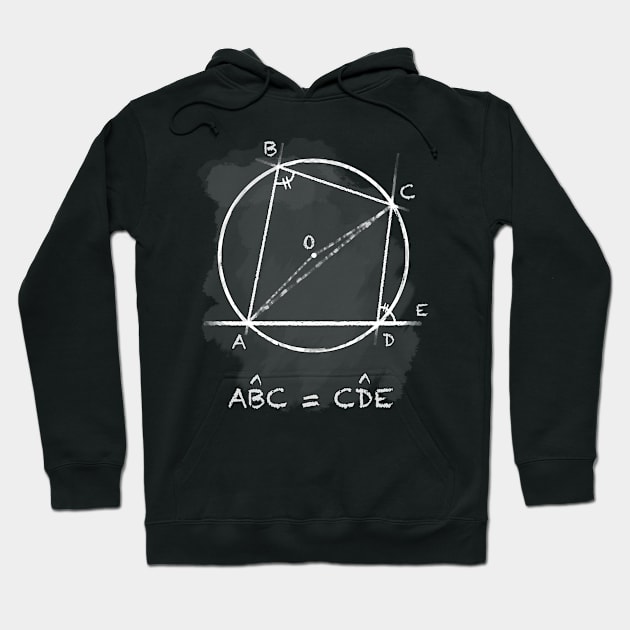 Circle Theorem Hoodie by GroovyGecko